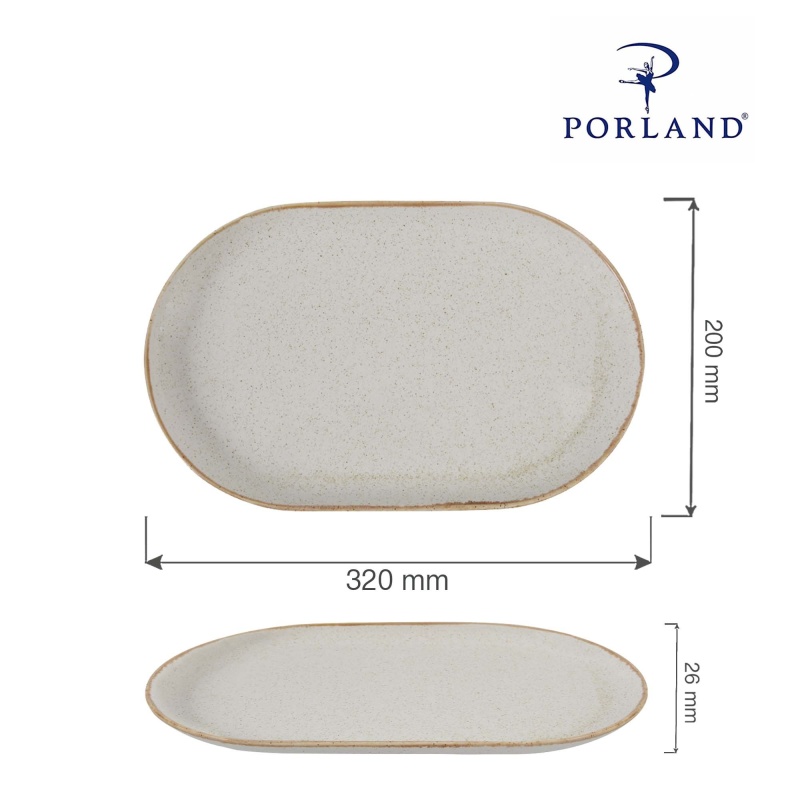 Sand ovaalne vaagen, 320x200mm