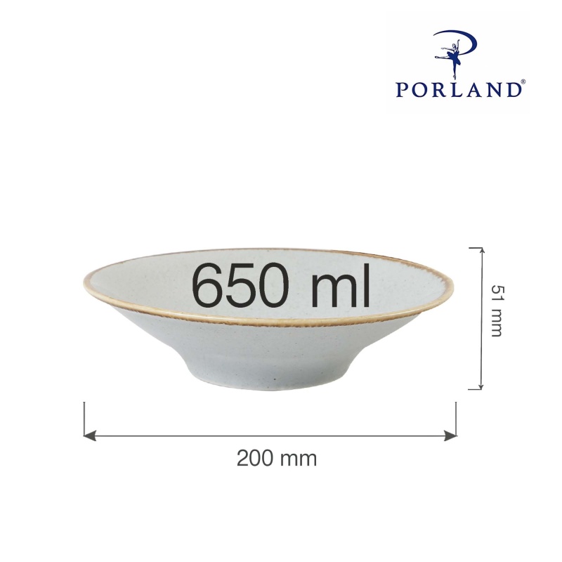 Ashen sügav taldrik, 200x(k)51mm