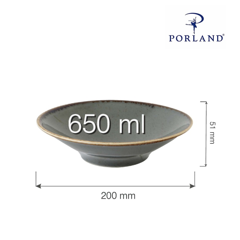 Stone sügav taldrik, 200x(k)51mm