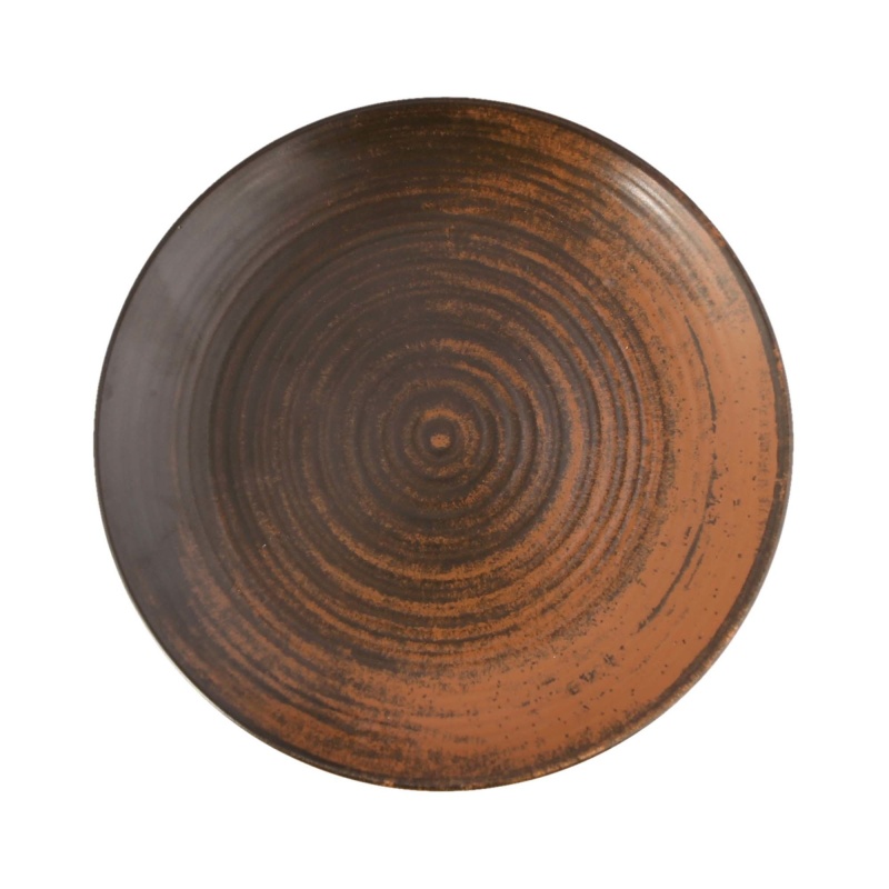 Lykke brown taldrik, 170mm