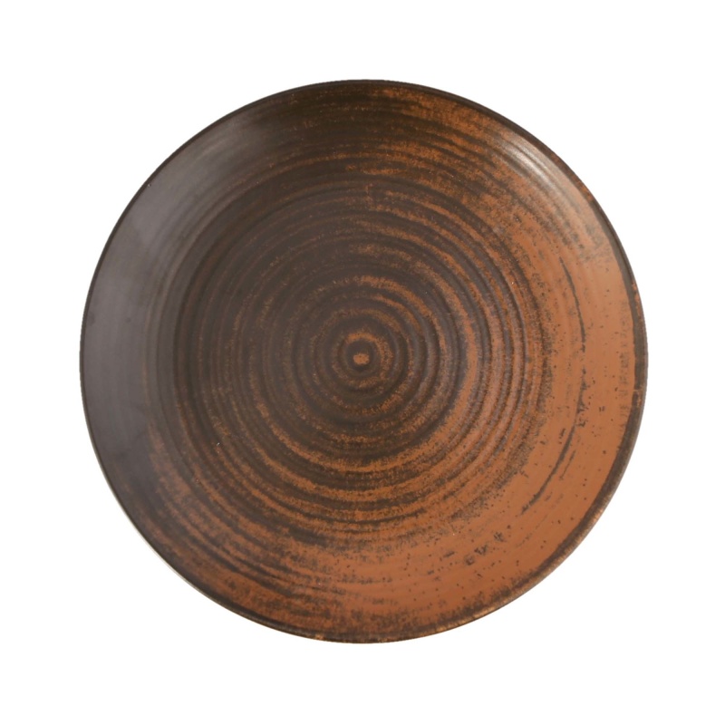 Lykke brown taldrik, 170mm