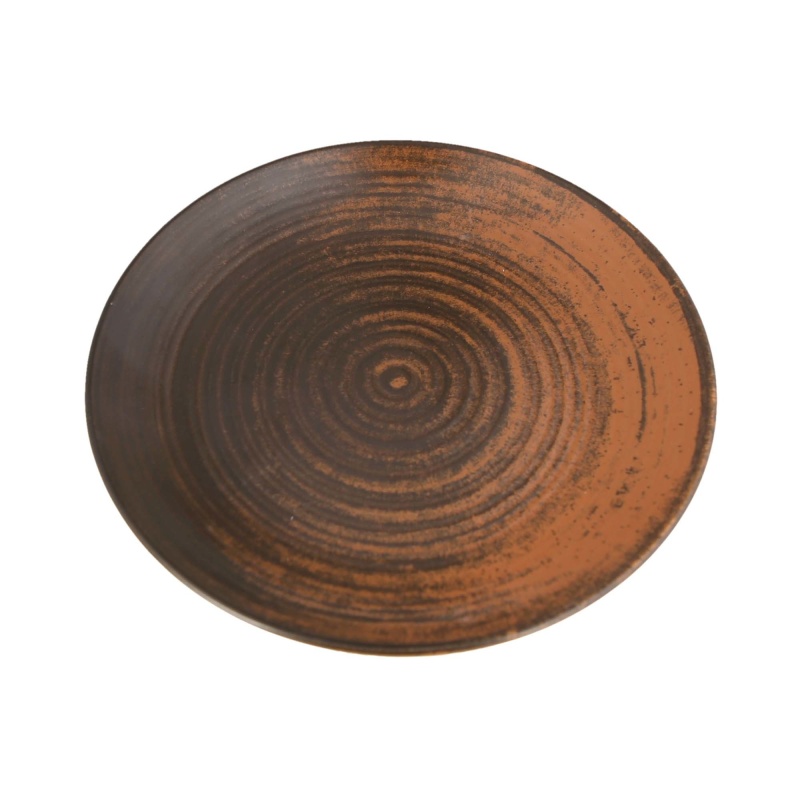Lykke brown taldrik, 170mm