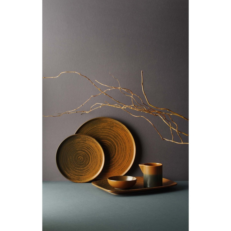 Lykke brown taldrik, 270mm