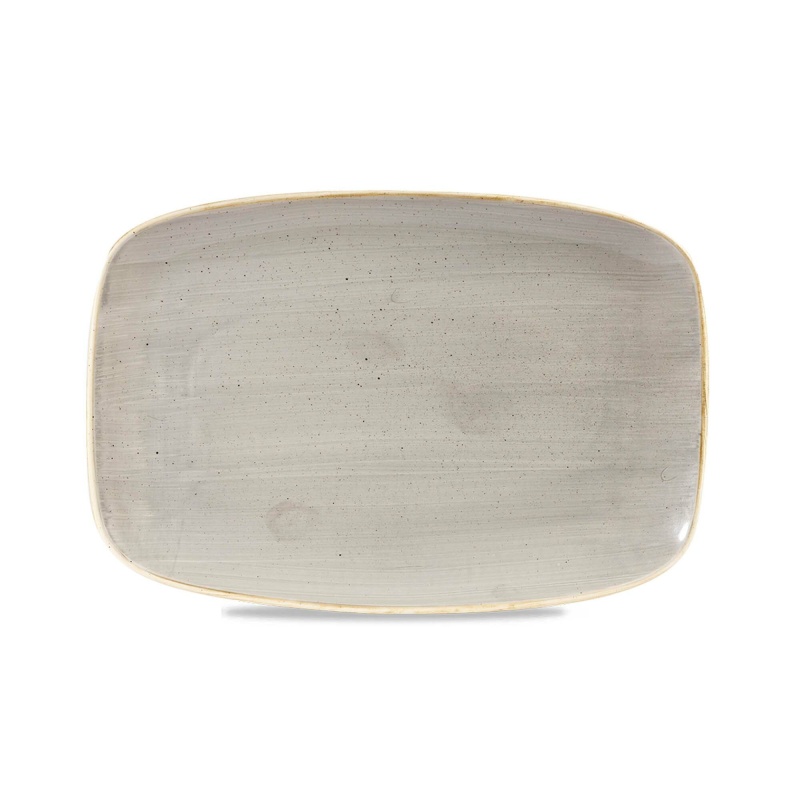 Stonecast grey piklik taldrik, 300x199 mm