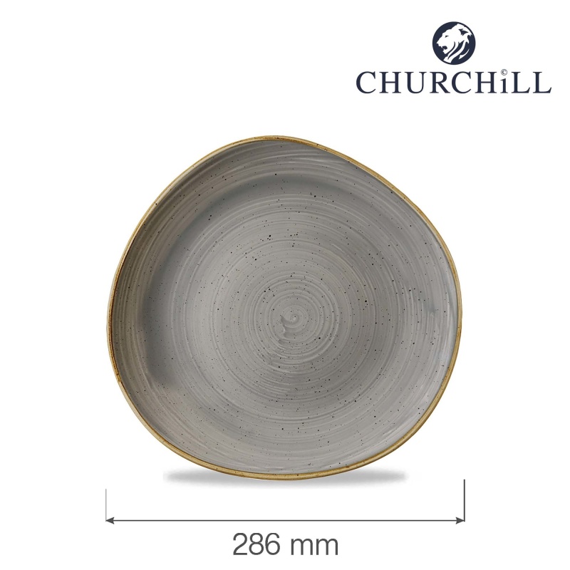 Stonecast grey taldrik, 286 mm