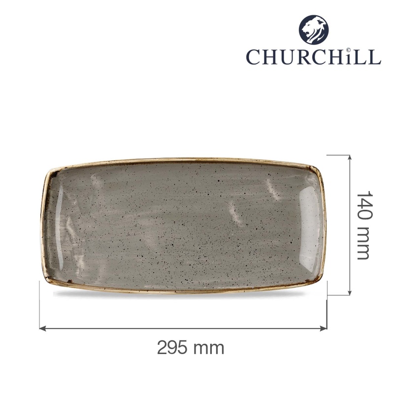 Stonecast grey piklik taldrik, 295mm