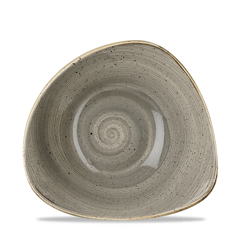 Stonecast grey kolmnurkne kauss, 185mm