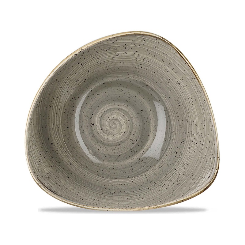 Stonecast grey kolmnurkne kauss, 235mm