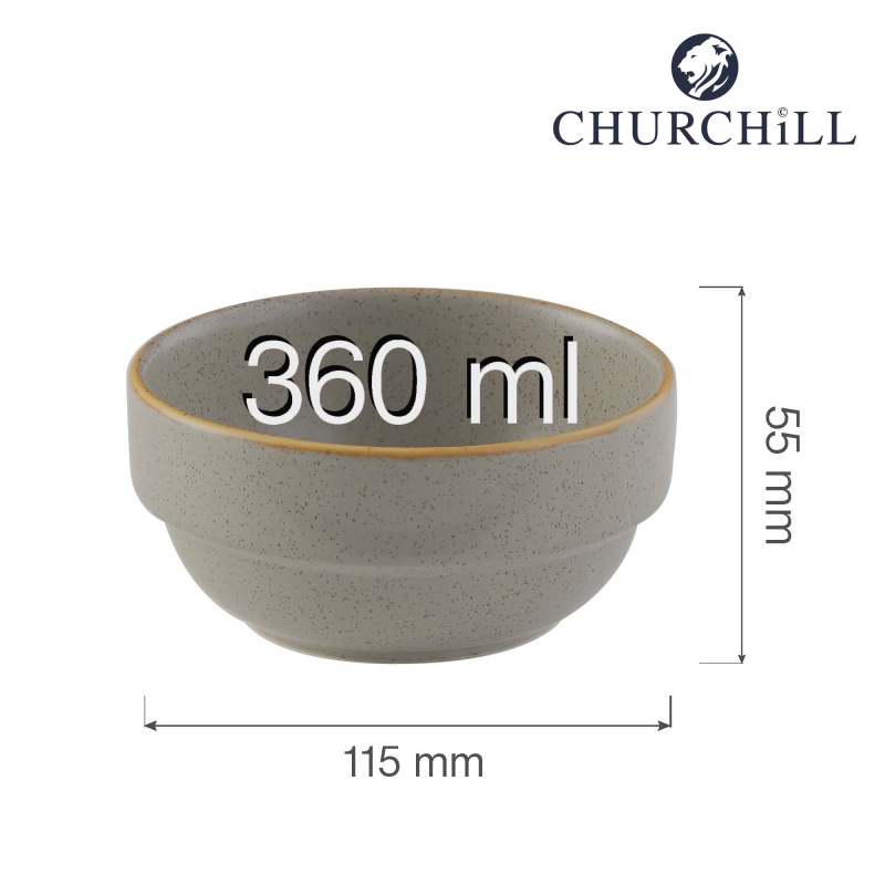 Stonecast grey virnastatav kauss, 360ml
