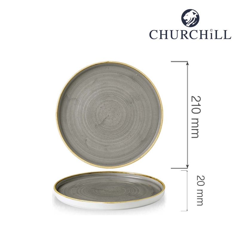 Stonecast grey servaga taldrik, 210mm