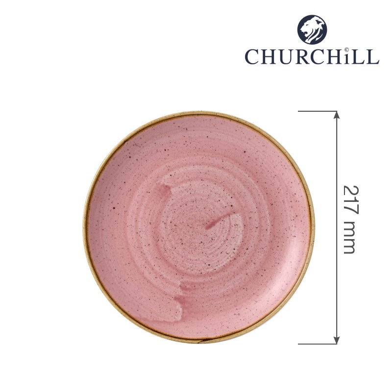 Stonecast petal pink taldrik, 217mm