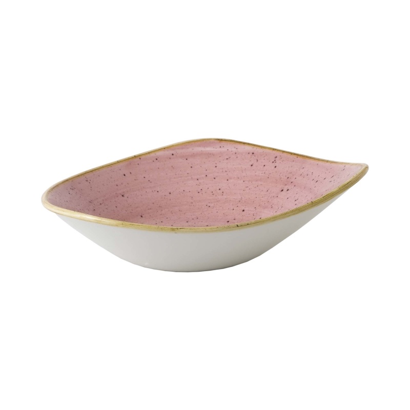 Stonecast petal pink kolmnurkne kauss, 235mm