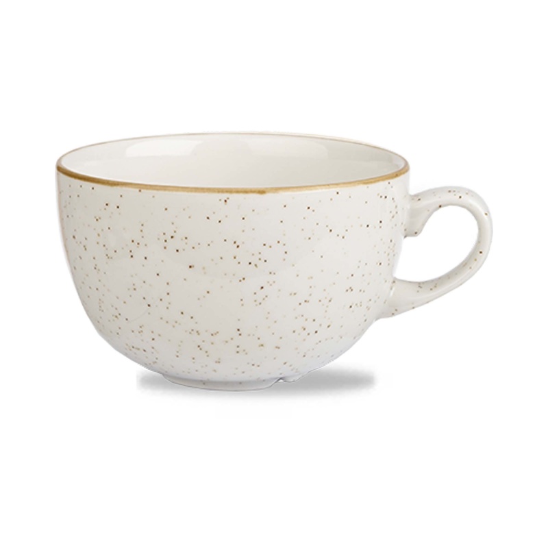 Stonecast barley white cappuccino tass, 227 ml