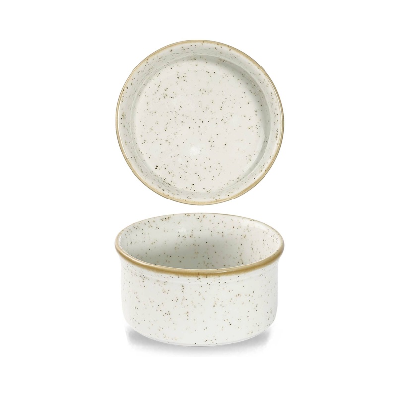 Stonecast barley white ramekin, 90 ml