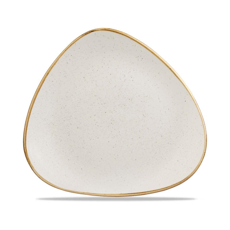 Stonecast barley white kolmnurkne taldrik, 311mm