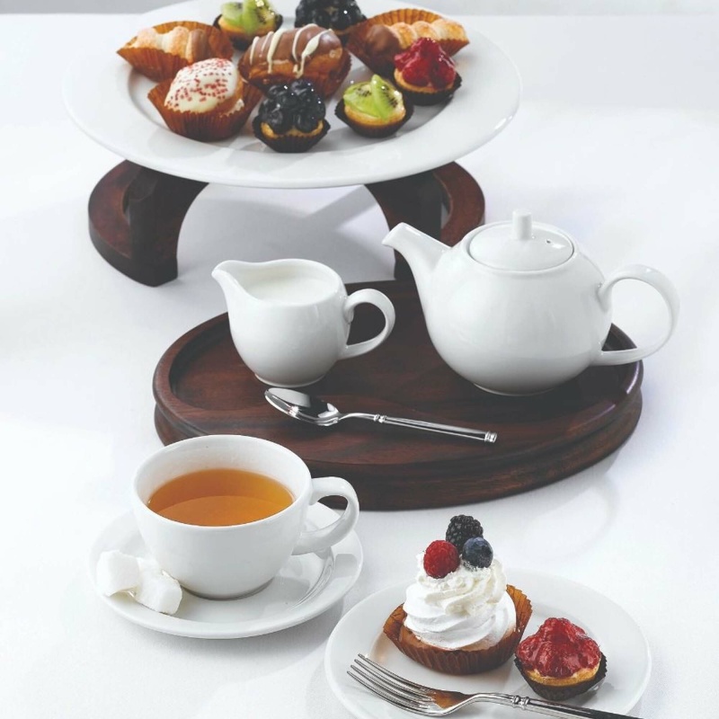 Valge profile teekann, 426ml