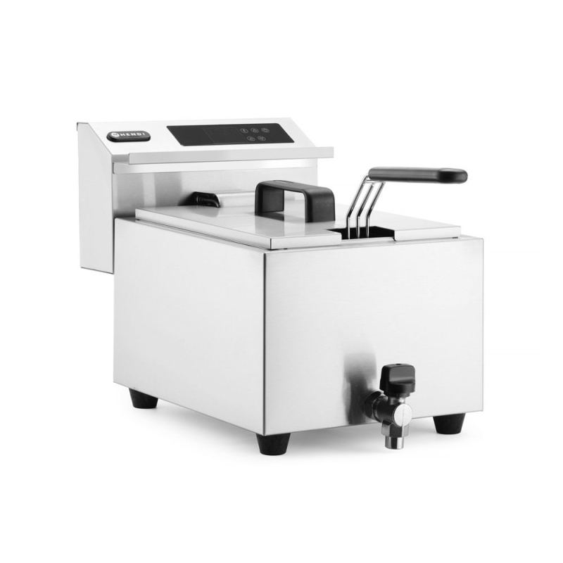 Fritüür profi kraaniga 8l, digitaalne