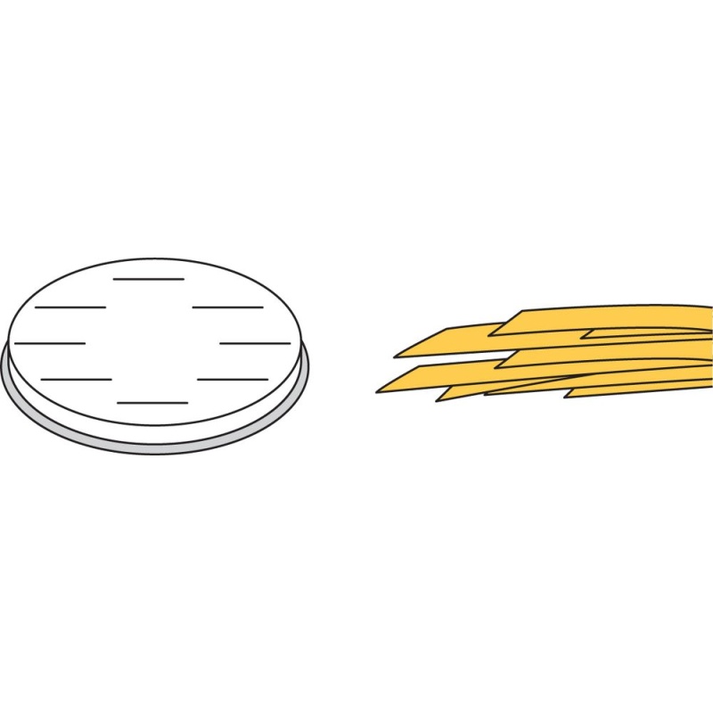 Pasta masina otsik, fettuccine