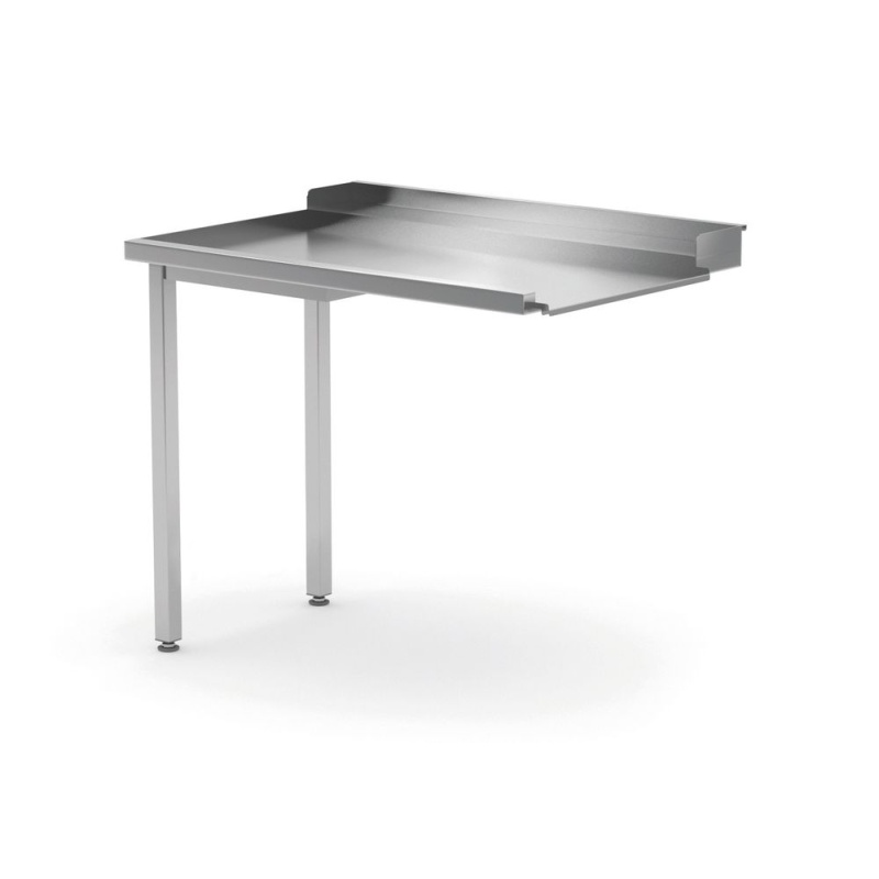 Laadimislaud nõudepesumasinale 1000x700x850mm, vasak
