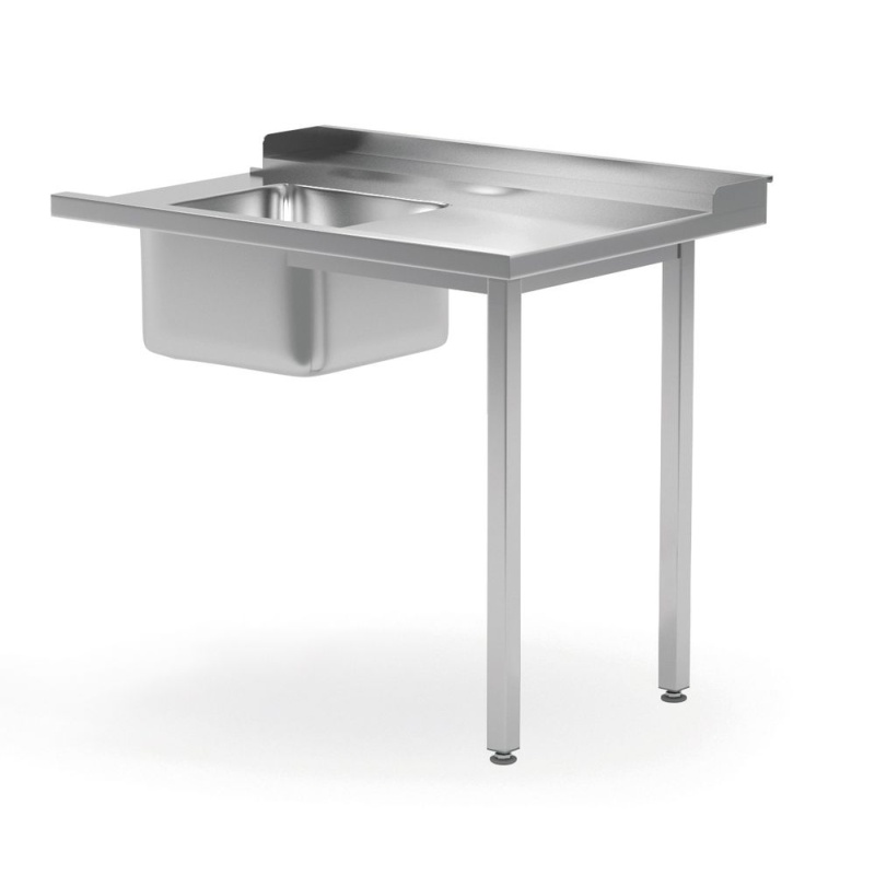 Laadimislaud nõudepesumasinale 1200x700x850mm, vasak