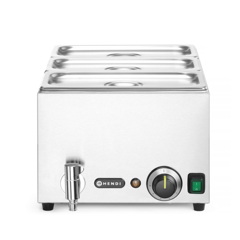 Bain-Marie ranger kraaniga + 3x gn 1/3 kaanega