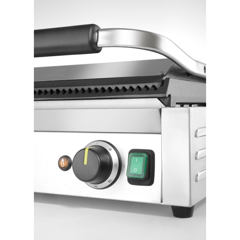 Kontaktgrill HENDI panini rihv+rihv xl