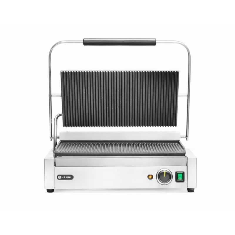 Kontaktgrill HENDI panini rihv+rihv xl