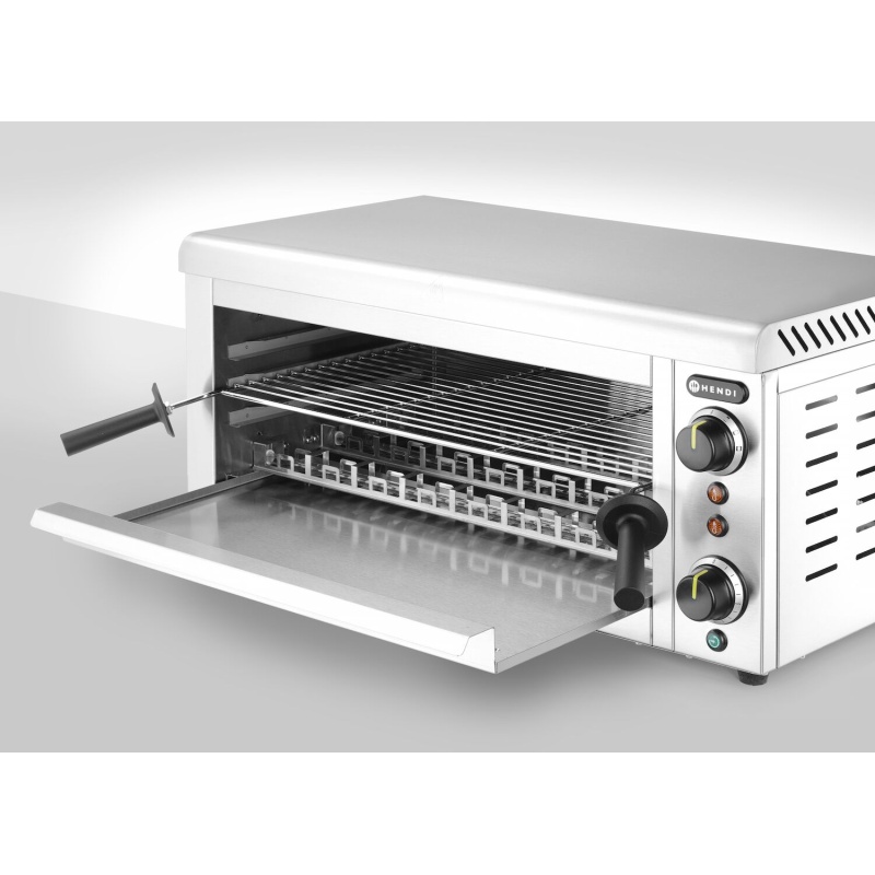 Infrapunalampidega kvartsgrill salamander