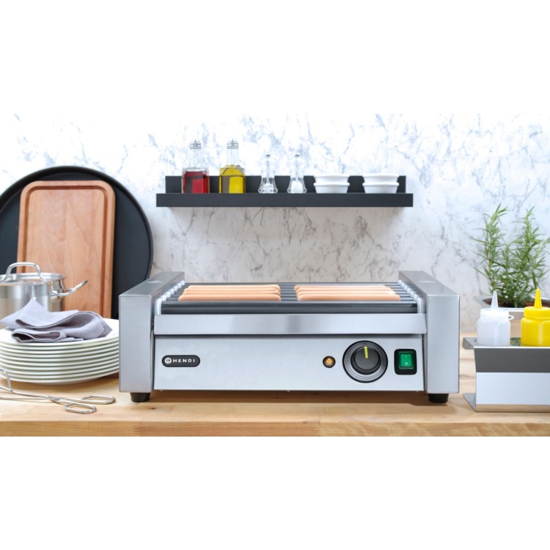 Hot-Dog grill 7 rulli