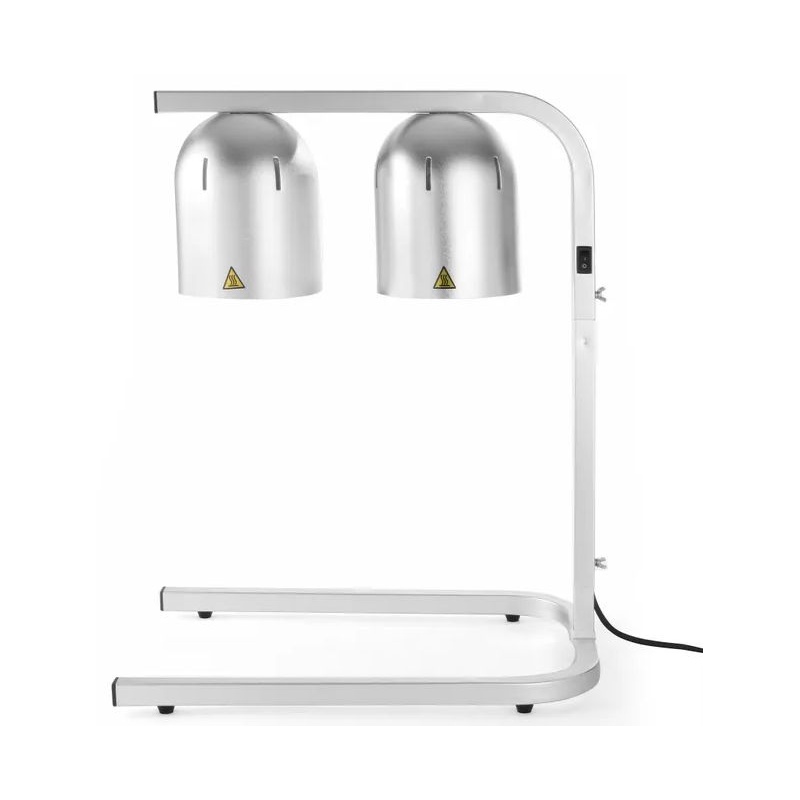 Lamp toidu soojendamiseks, hõbedane