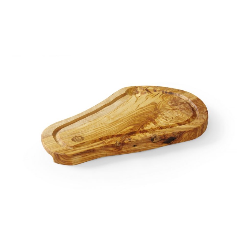 Serveerimisalus soonega 30x21cm, oliivipuu