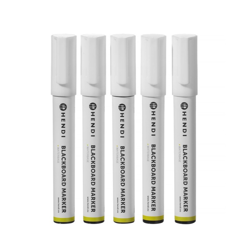 Markerid 2-6mm 5tk, valged