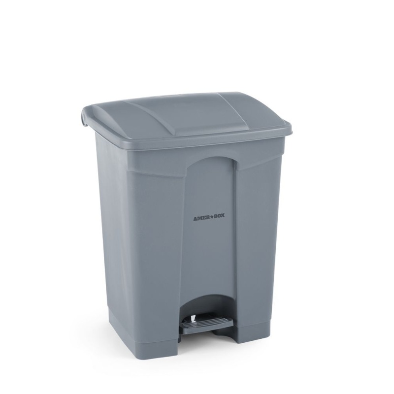 Jäätmekonteiner pedaaliga 87l