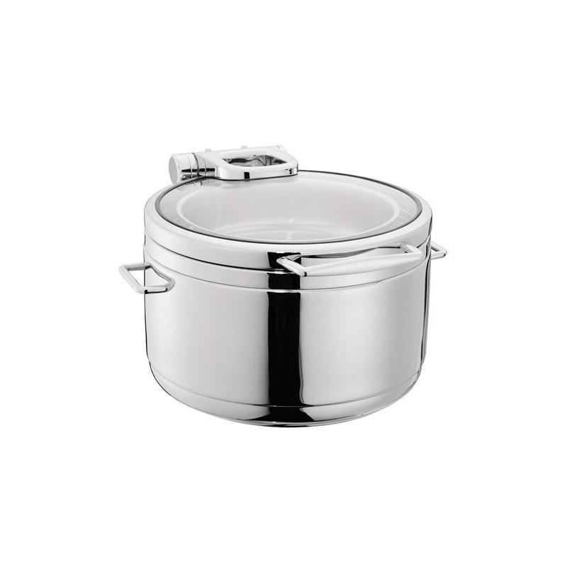 De luxe ümmargune klaaskaanega marmiit 9l