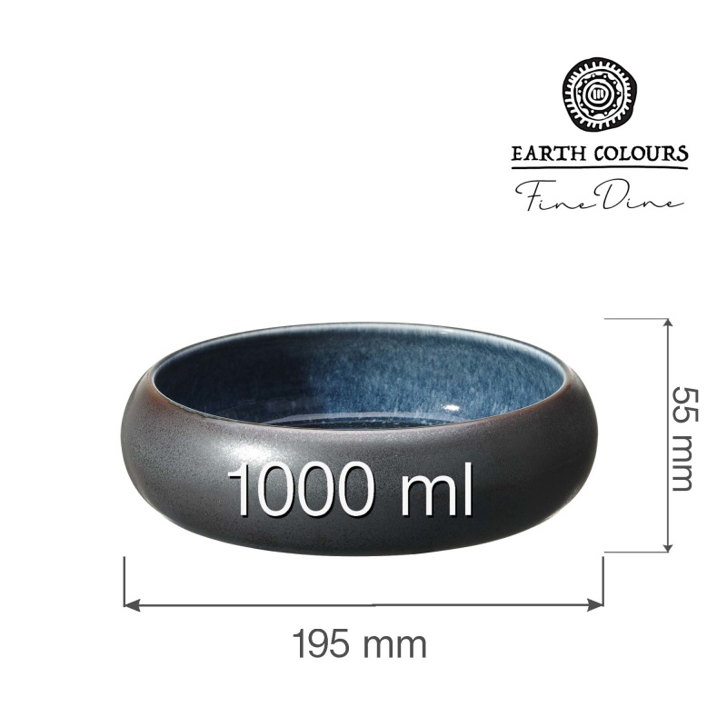 Goro brown blue kauss 195mm, 1000 ml