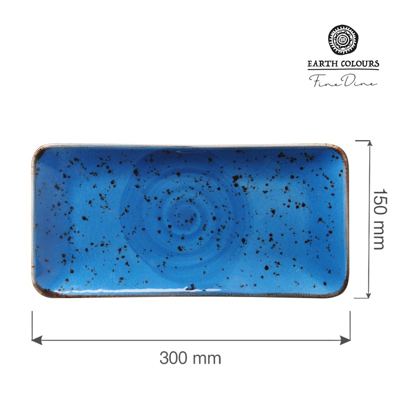 Iris taldrik, 300x150mm