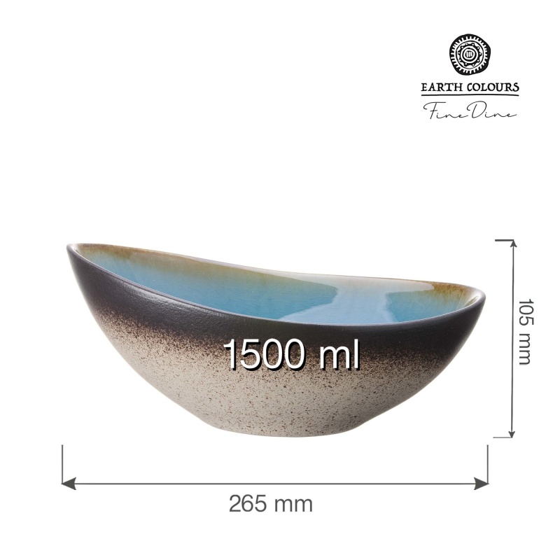 Lazur ovaalne kauss, 240mm