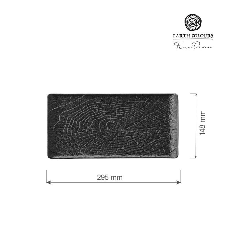 Crust taldrik, 295x148mm