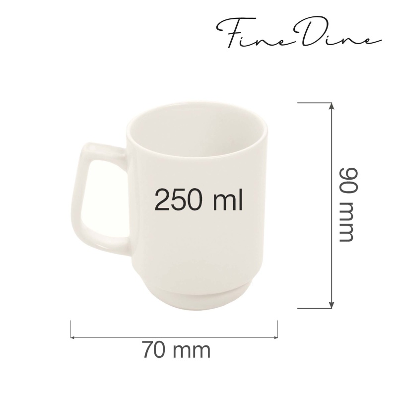 Crema virnastatav kruus, 250 ml