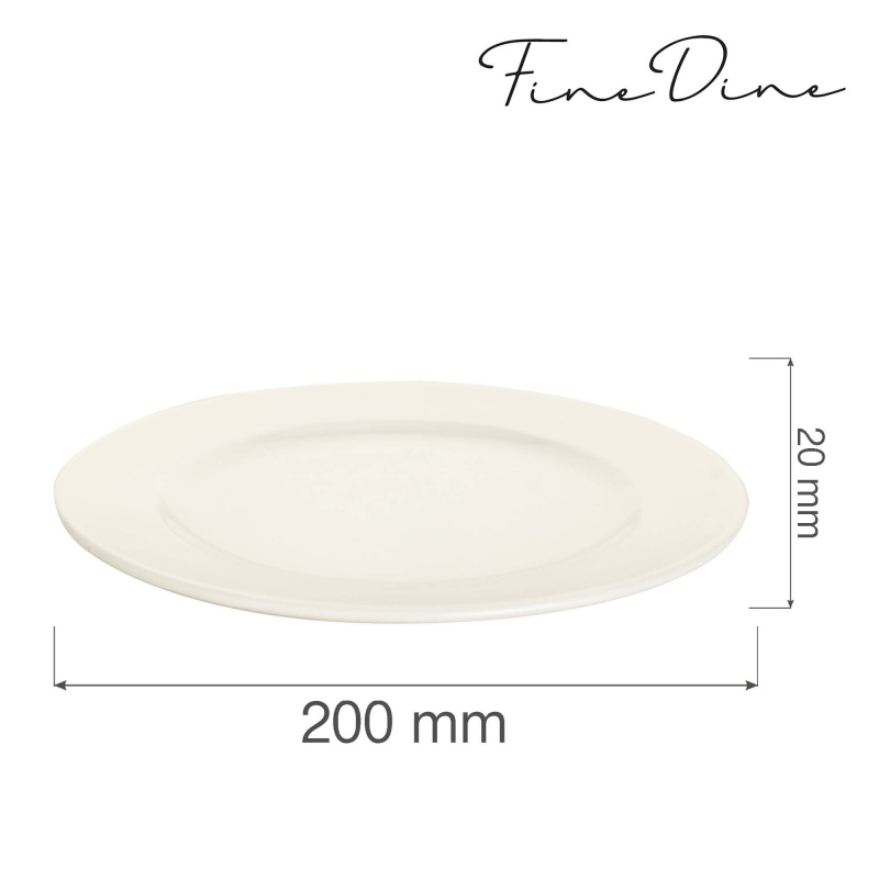 Crema taldrik, 200mm