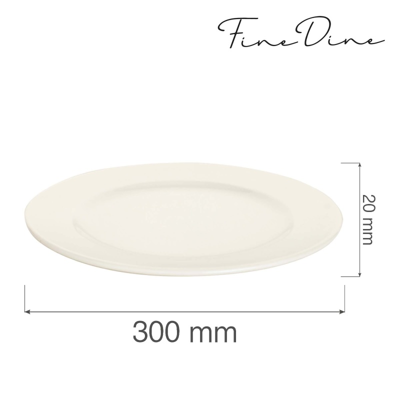 Crema taldrik, 300mm