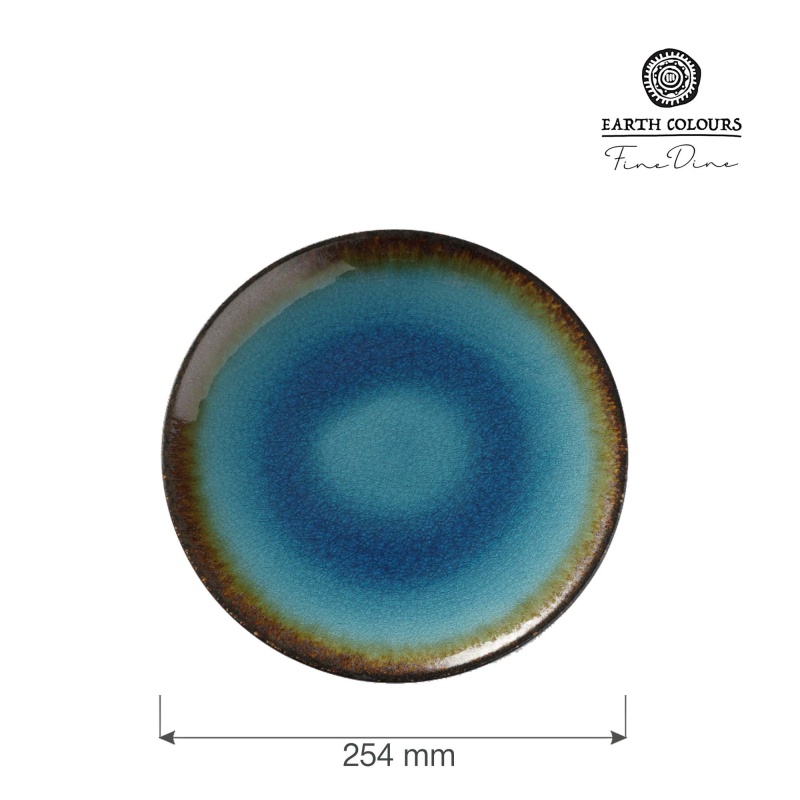 Lazur taldrik, 254mm