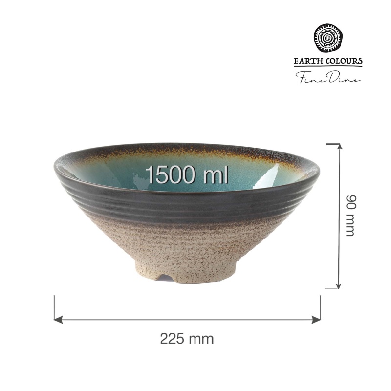 Lazuri kooniline kauss, 225x(k)90mm