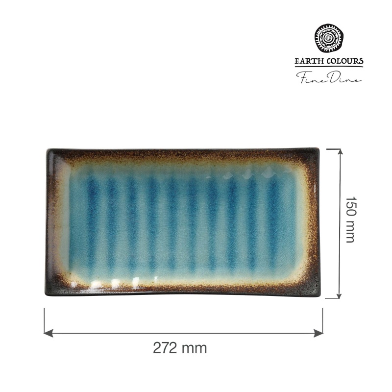 Lazur ovaalne taldrik, 272x150mm