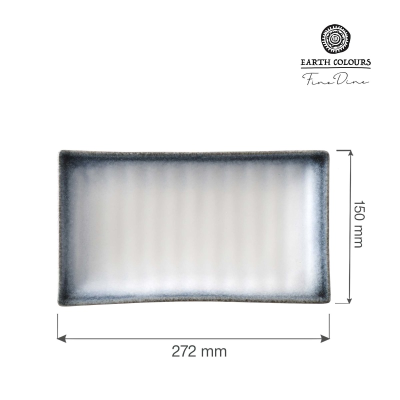Silk taldrik, 272x150mm