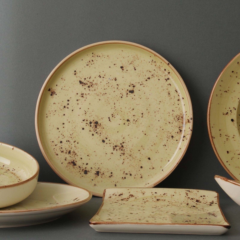 Olive kõrge äärega taldrik, 210mm
