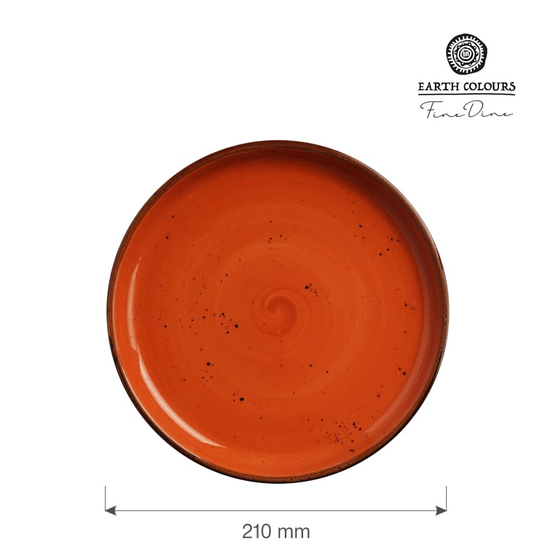 Dahlia kõrge äärega taldrik, 210mm
