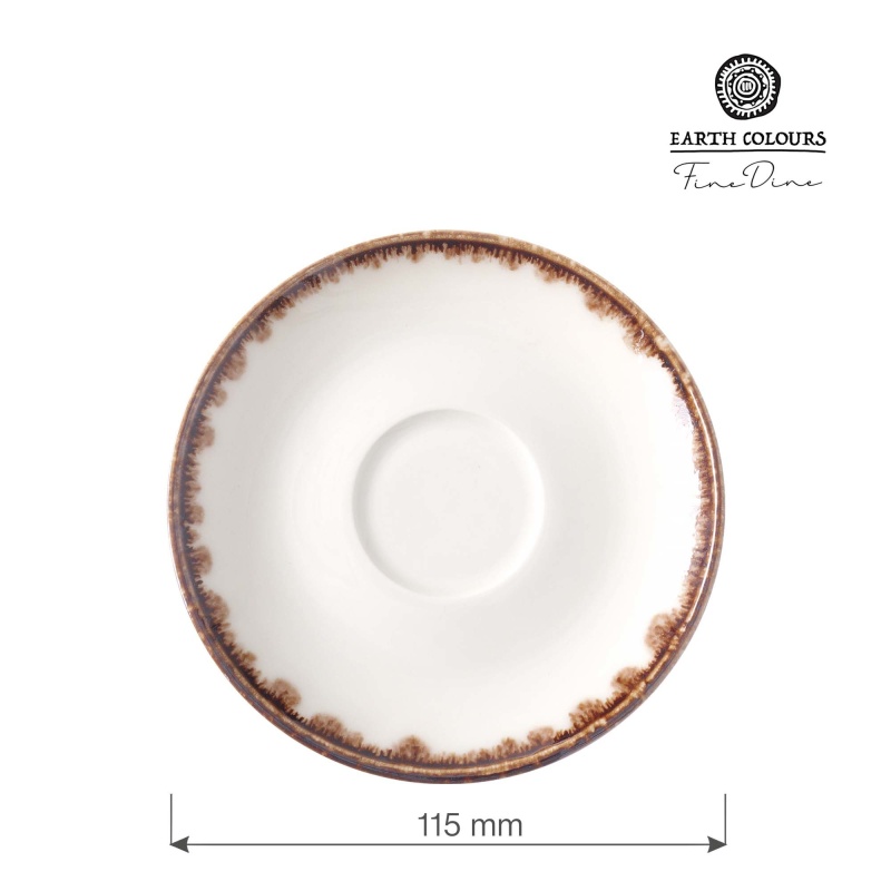 Vanilje espresso alustass, 115 mm