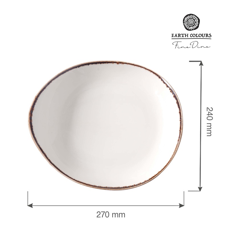 Vanilje esitlustaldrik, 240x270mm