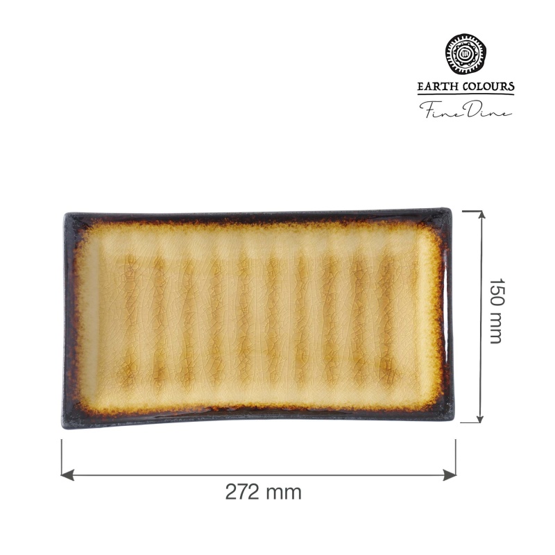 Silk taldrik, 272x150mm